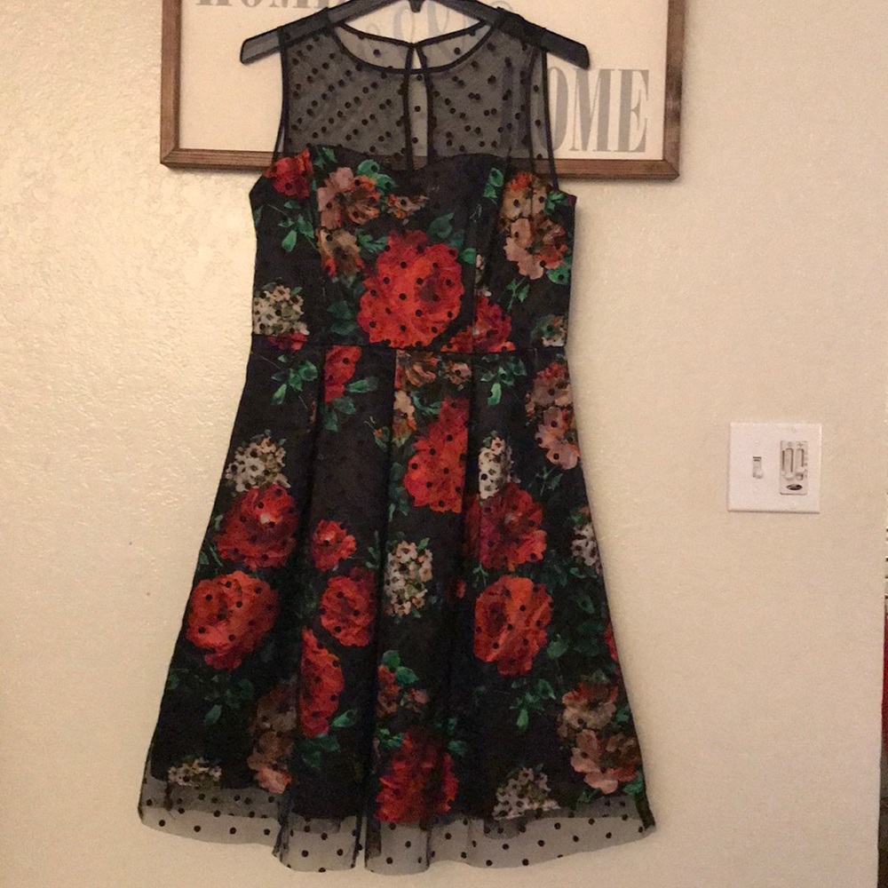 Juniors Floral Dress